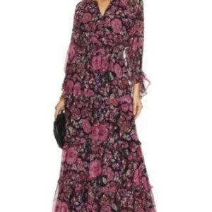 Cleobella Raya  Maxi Tiered Ruffle Dress - SM (NWT) floral